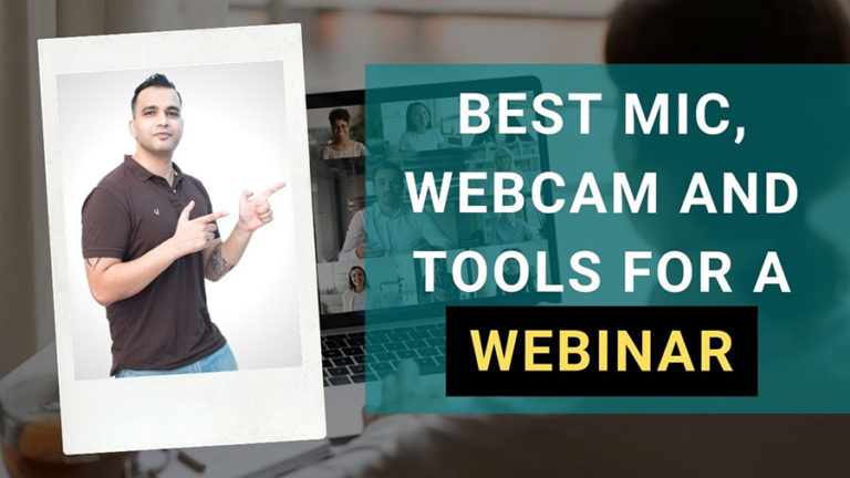 The Best Microphone, Webcam Camera and Other Tools for Conducting a Webinar