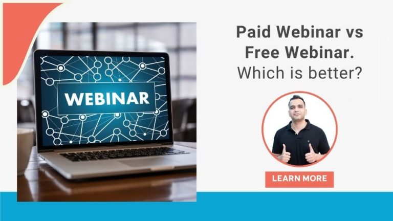 Free Webinar vs Paid Webinar – Which one is better?